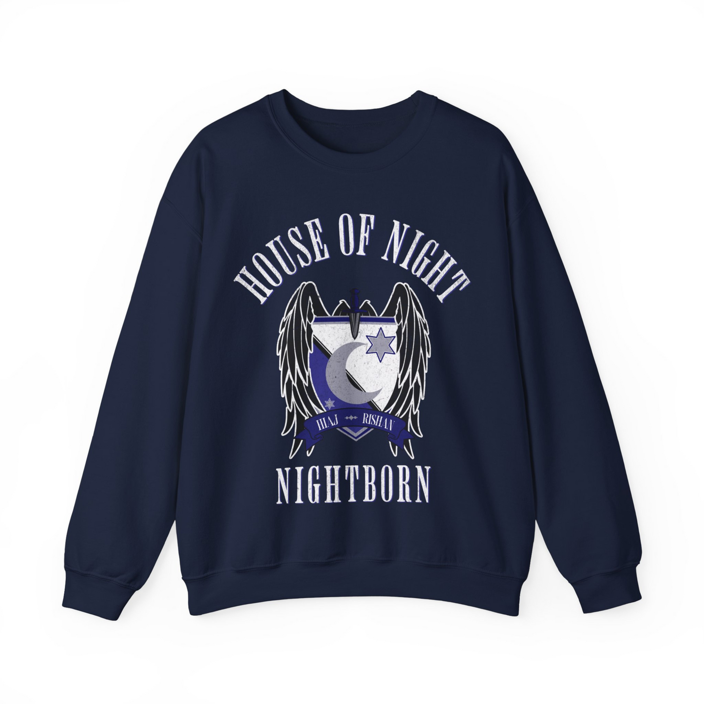 House of Night Crewneck Sweatshirt | The Crowns of Nyaxia