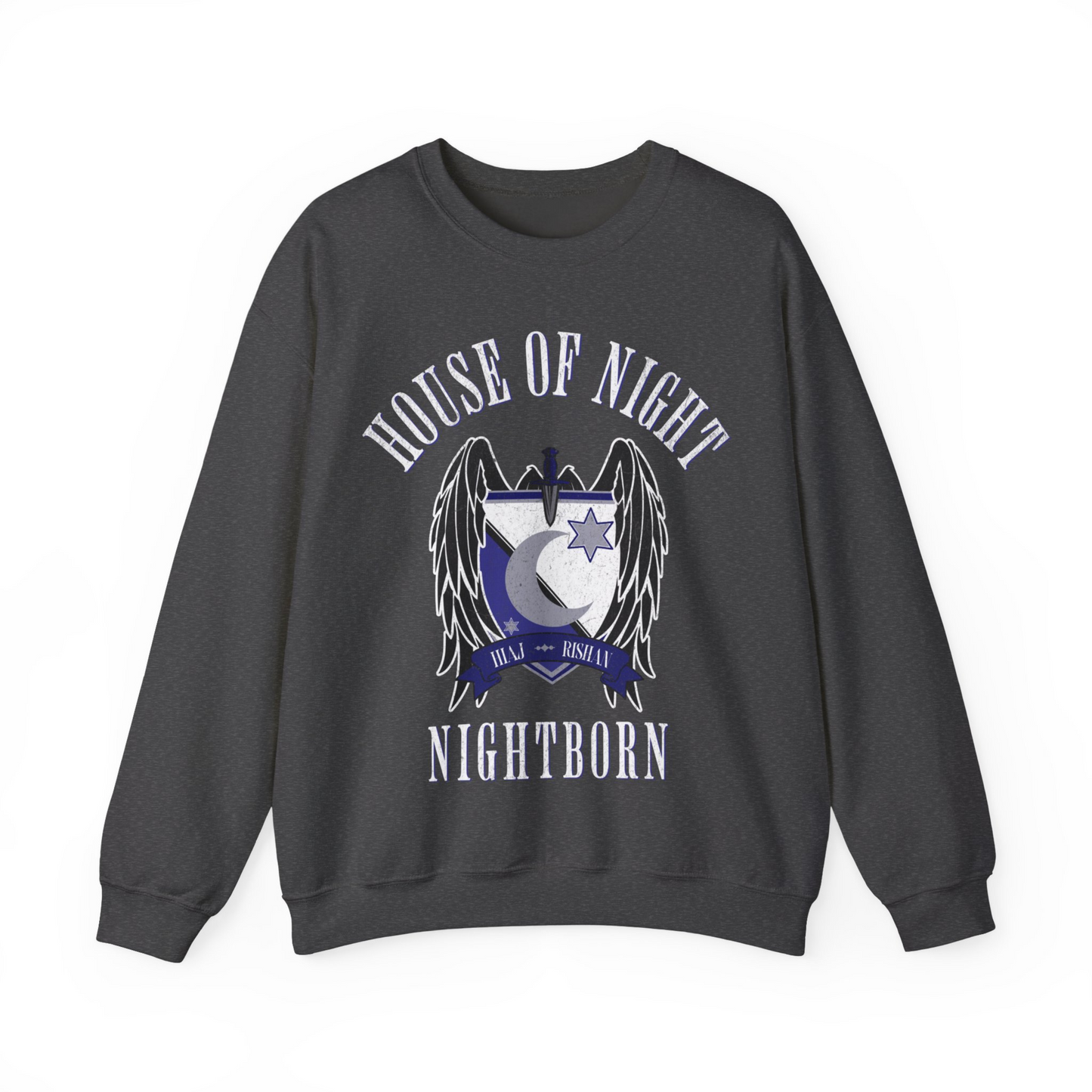 House of Night Crewneck Sweatshirt | The Crowns of Nyaxia