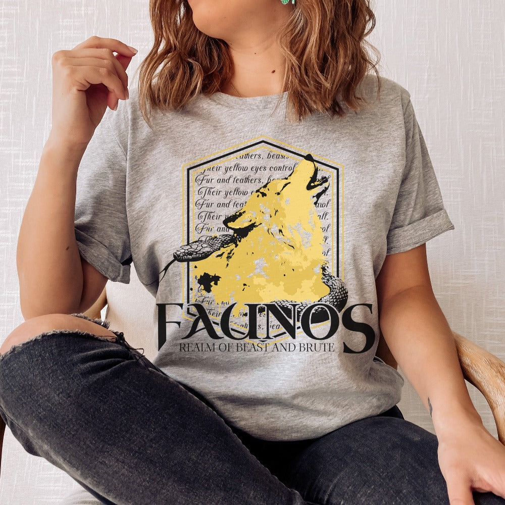 Faunos: Realm of Beast and Brute T-Shirt | Kindred's Curse Saga