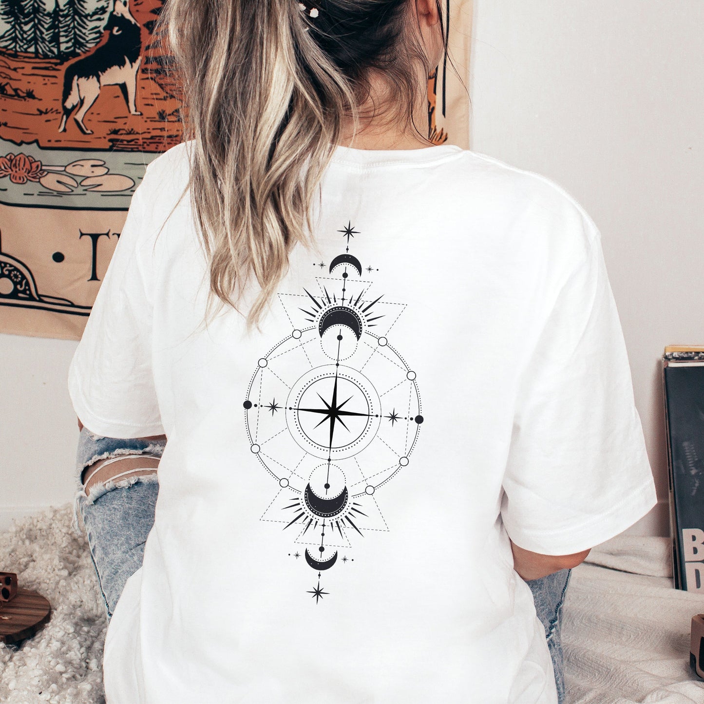 Feyre Back Tattoo Shirt ACOTAR Merch Sarah J. Maas