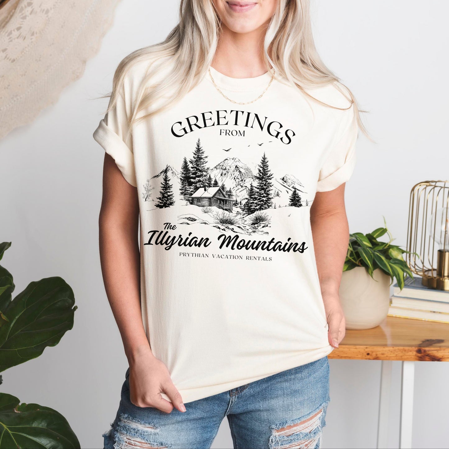 Illyrian Mountains Shirt | Officially Licensed Acotar Sarah J. Mass Merch