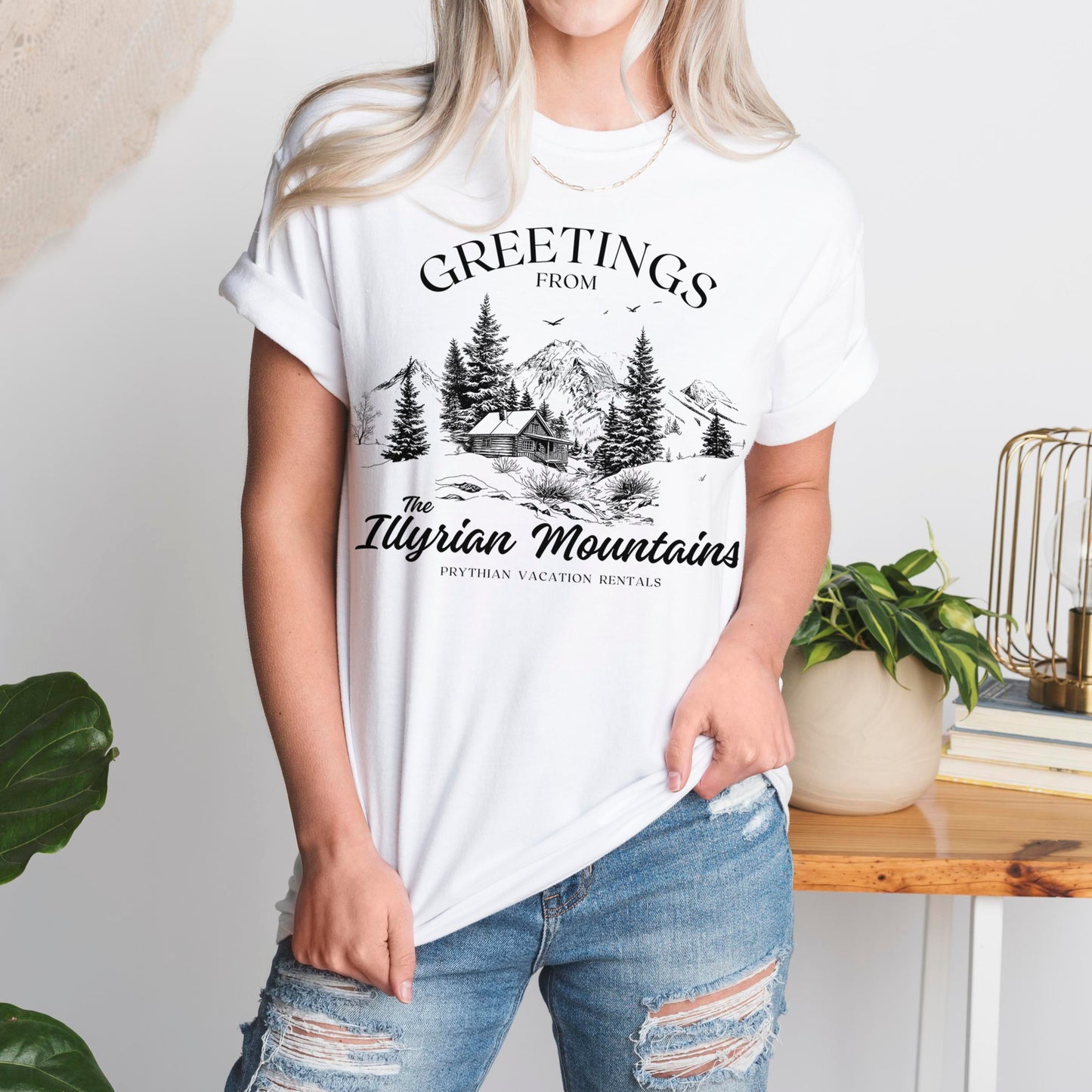 Illyrian Mountains Shirt | Officially Licensed Acotar Sarah J. Mass Merch
