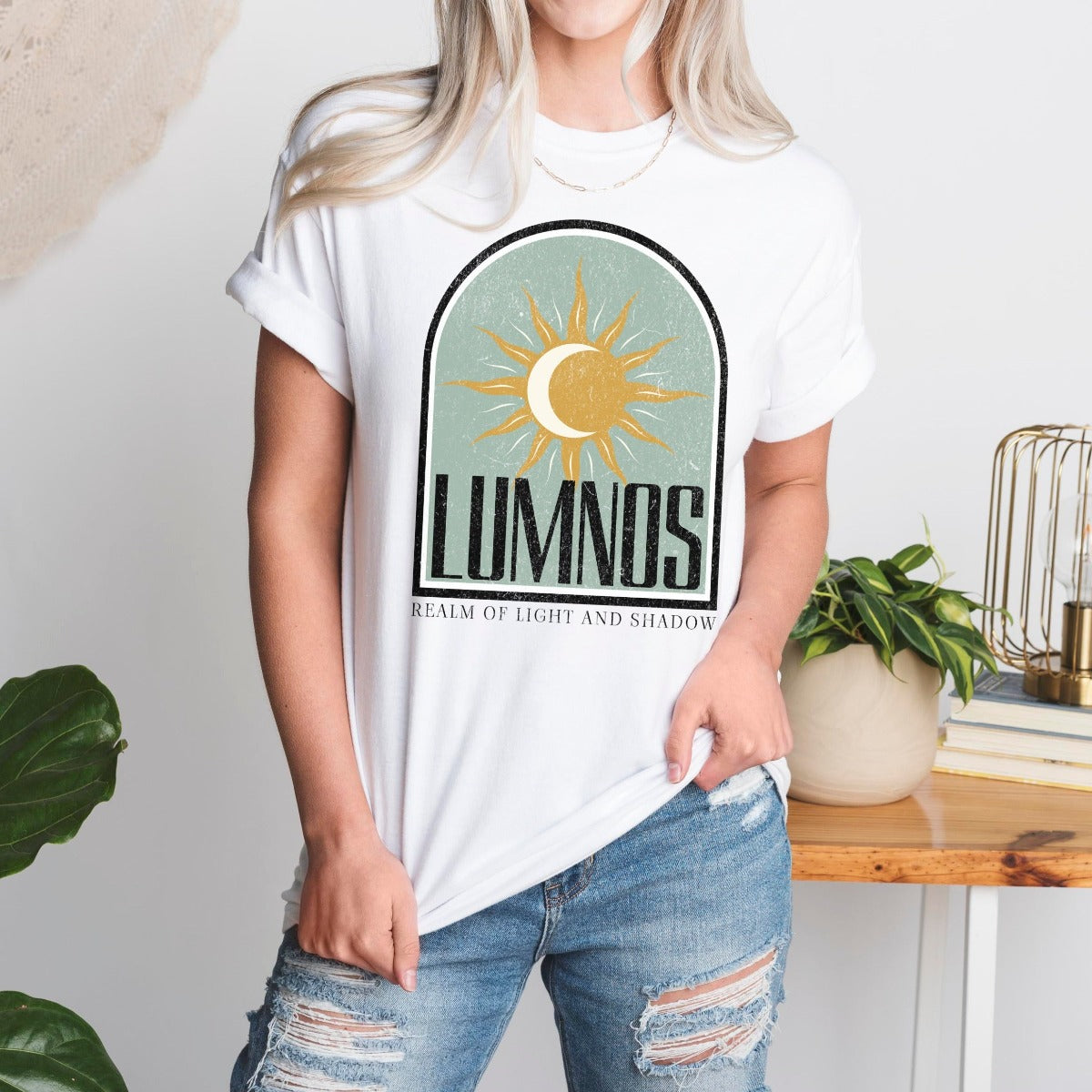 Realm of Light and Shadow T-Shirt | Kindred's Curse Saga