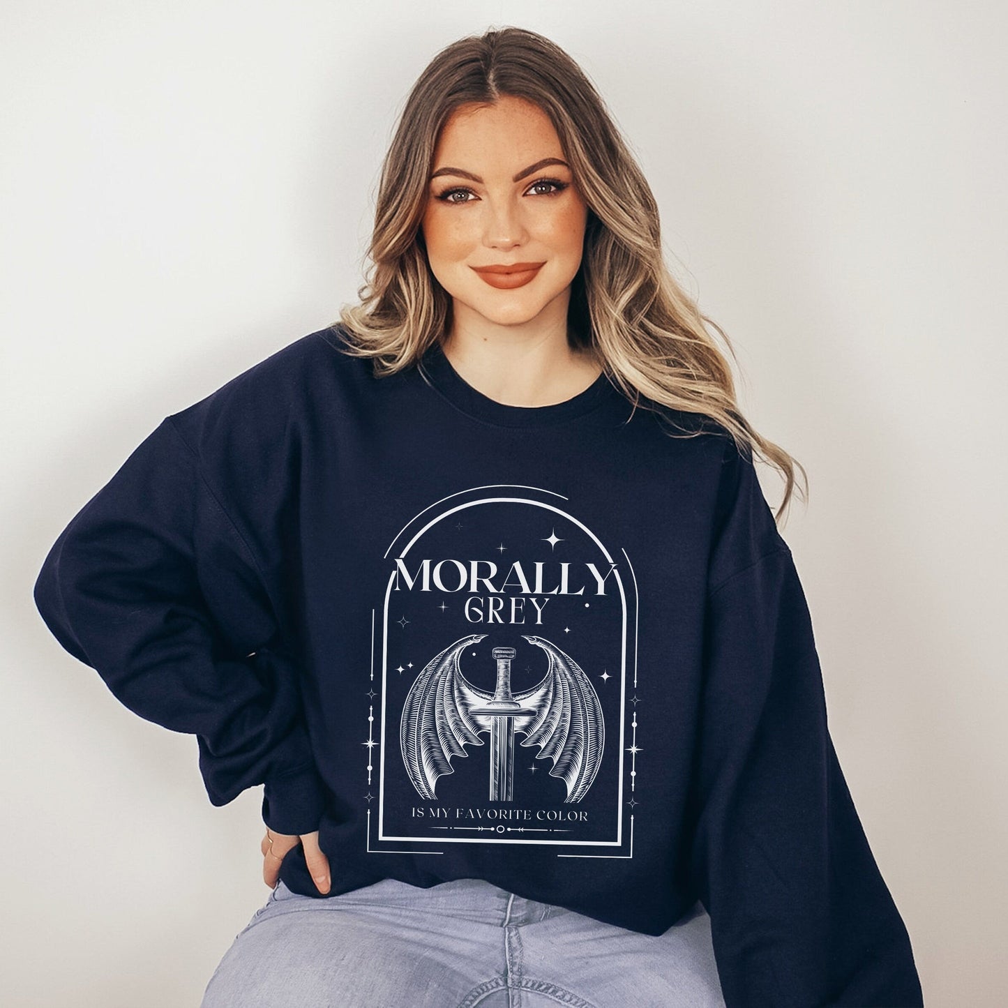 Morally Grey is My Favorite Color Sweatshirt