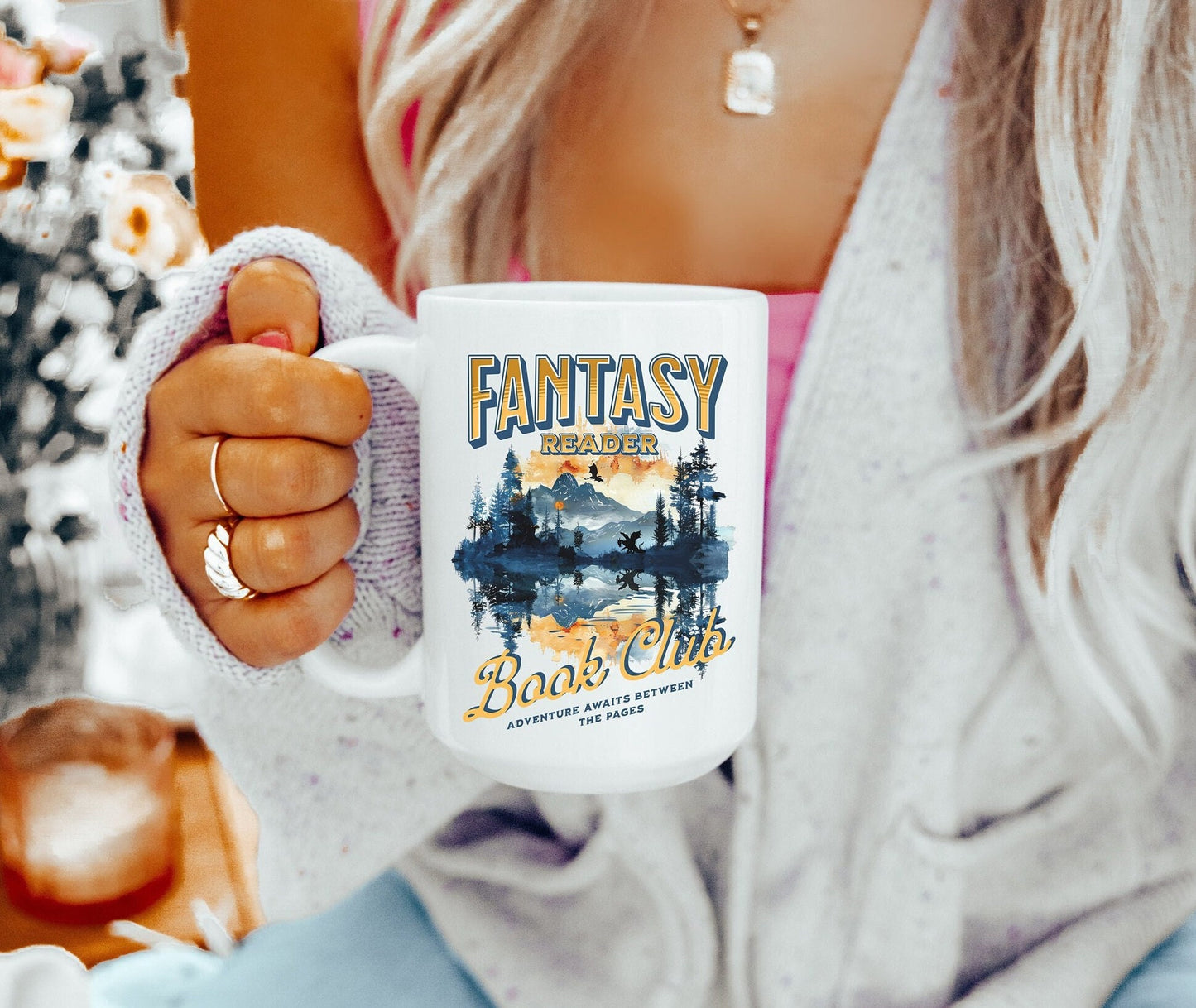 Fantasy Reader Book Club Mug