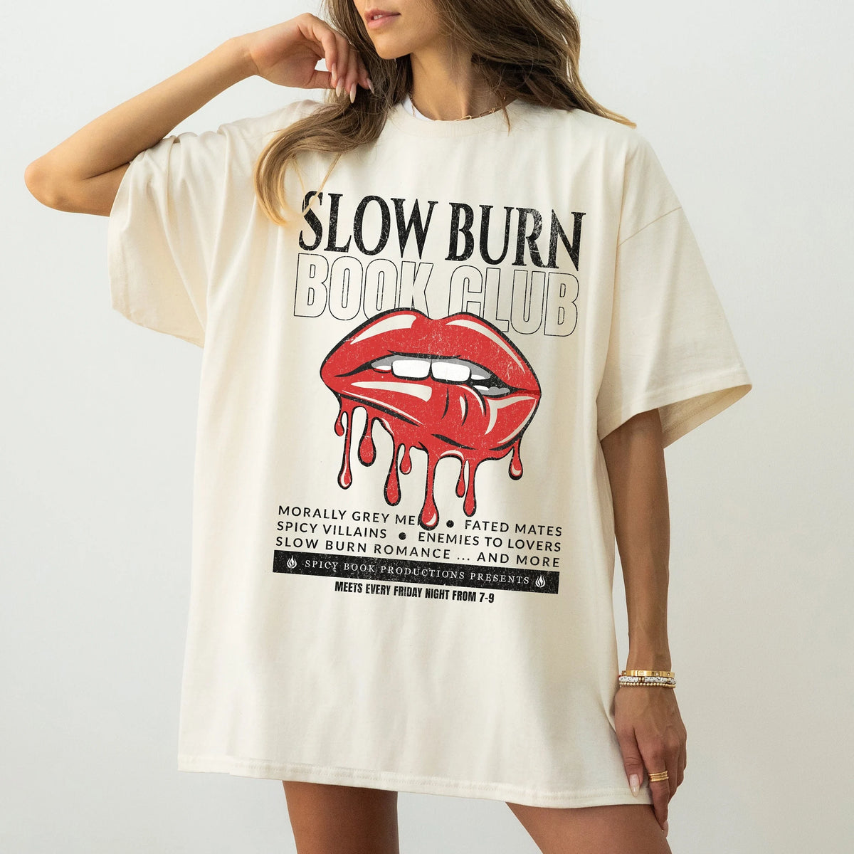 Slow burn book club shirt