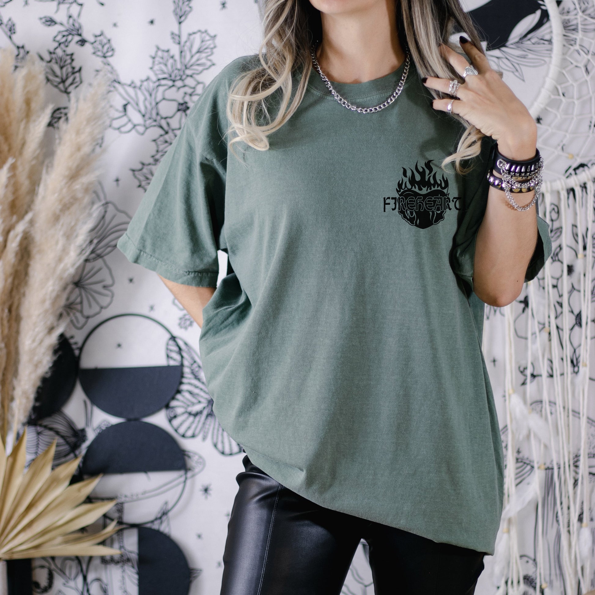 Fireheart Shirt | Sarah J. Mass Merch Officially Licensed Throne of Glass