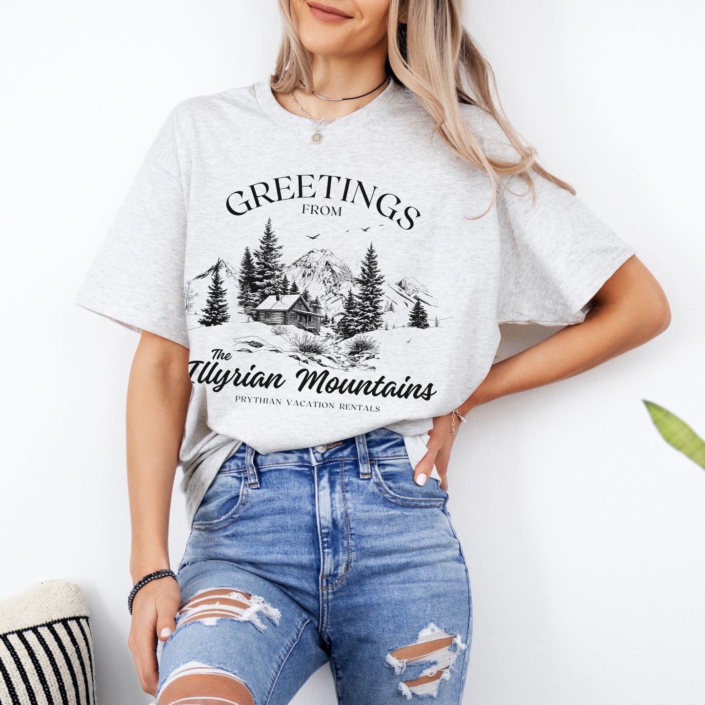 Illyrian Mountains Shirt | Officially Licensed Acotar Sarah J. Mass Merch 