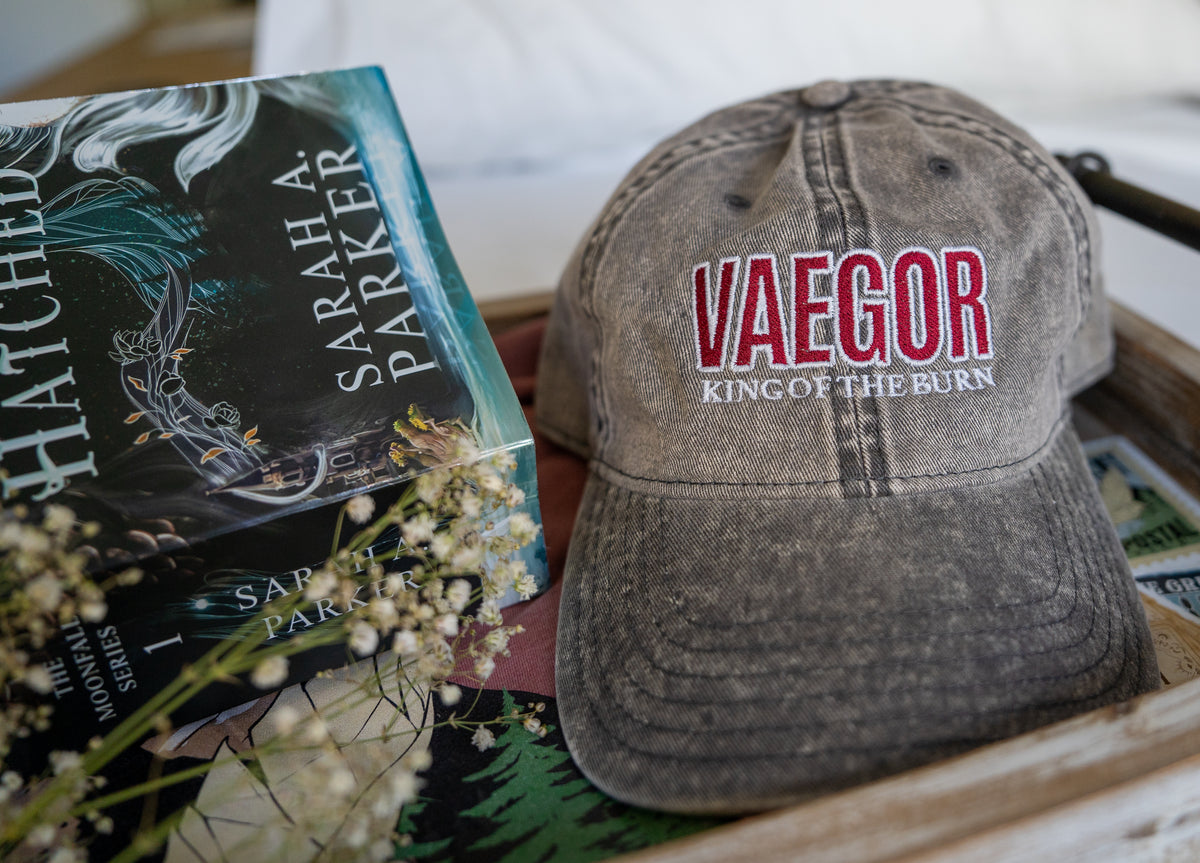 Kaan Vaegor Vintage Hat | Officially Licensed Merch from When the Moon Hatched by Sarah A. Parker.