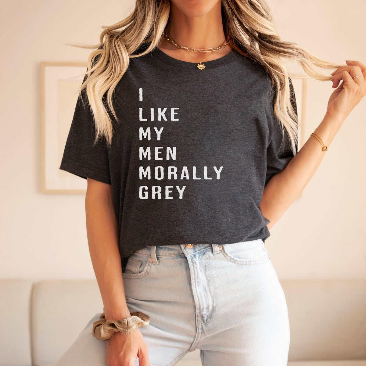 Morally Grey Men Bookish Shirt