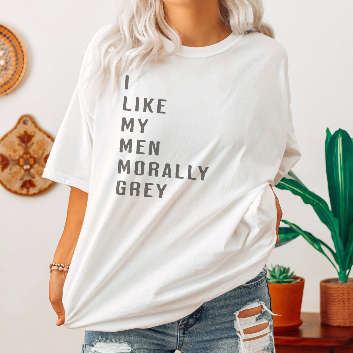 Morally Grey Men Bookish Shirt