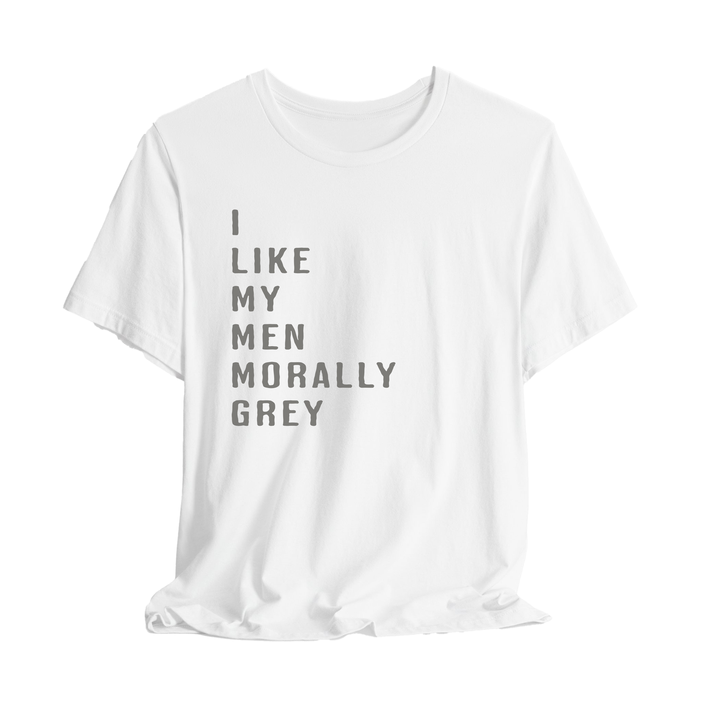 Morally Grey Men Bookish Shirt