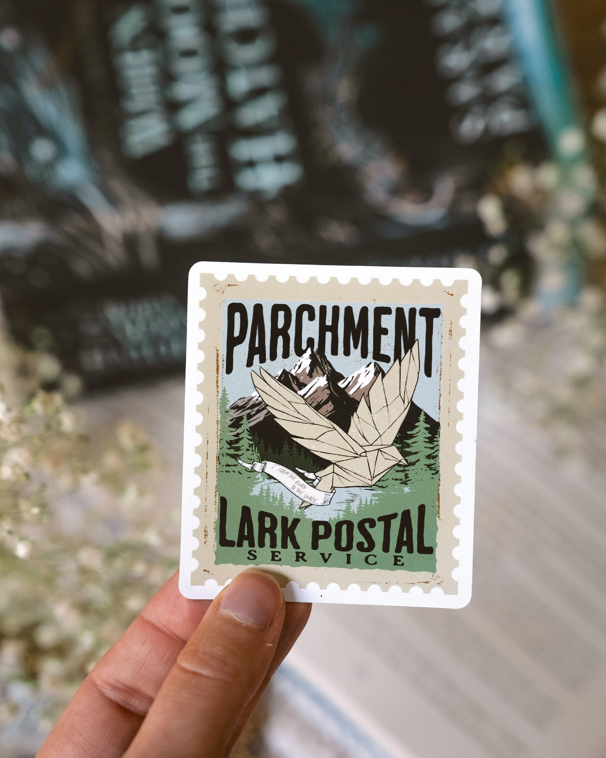 Parchment Lark Sticker | Officially Licensed When the Moon Hatched