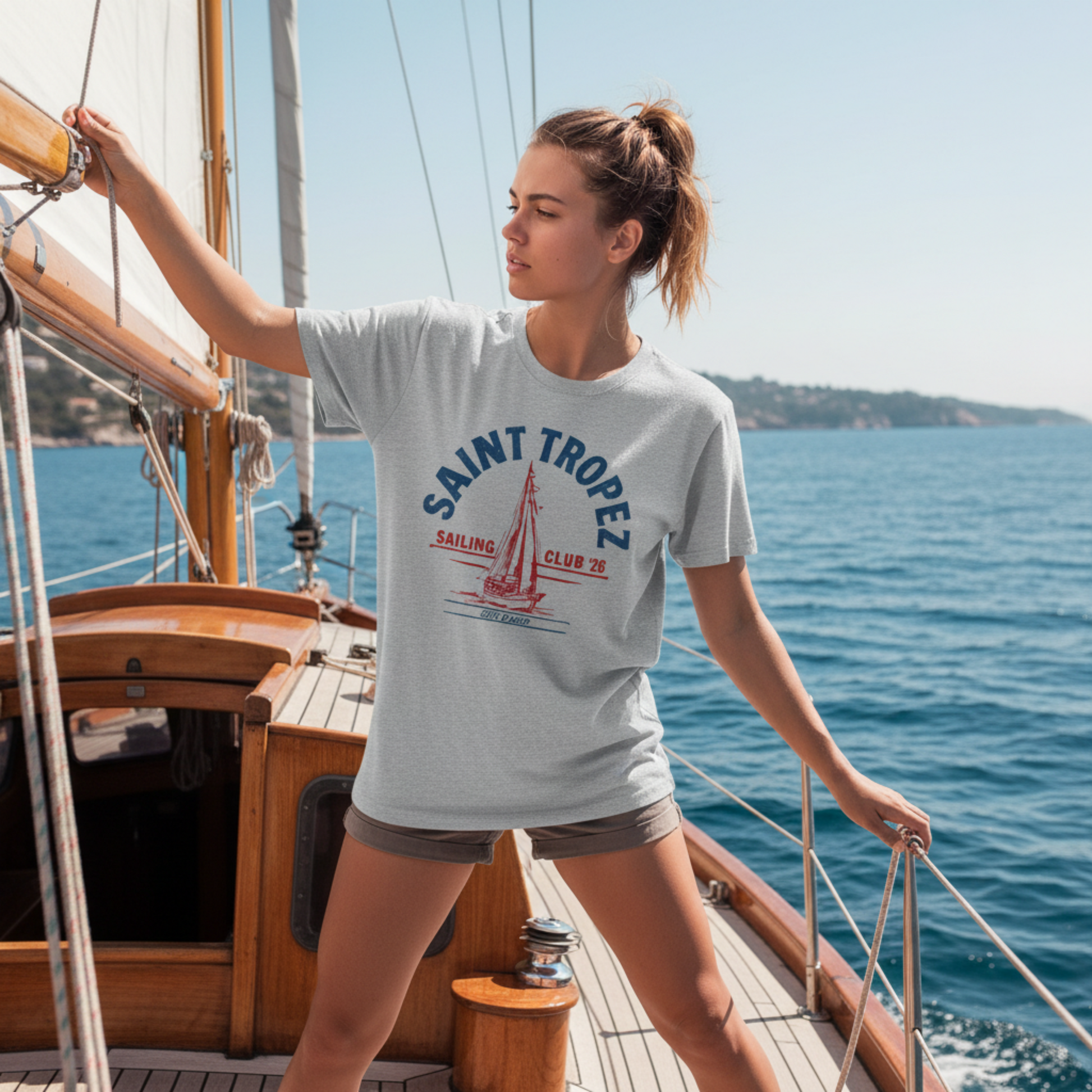 Saint Tropez Sailing Club T-Shirt