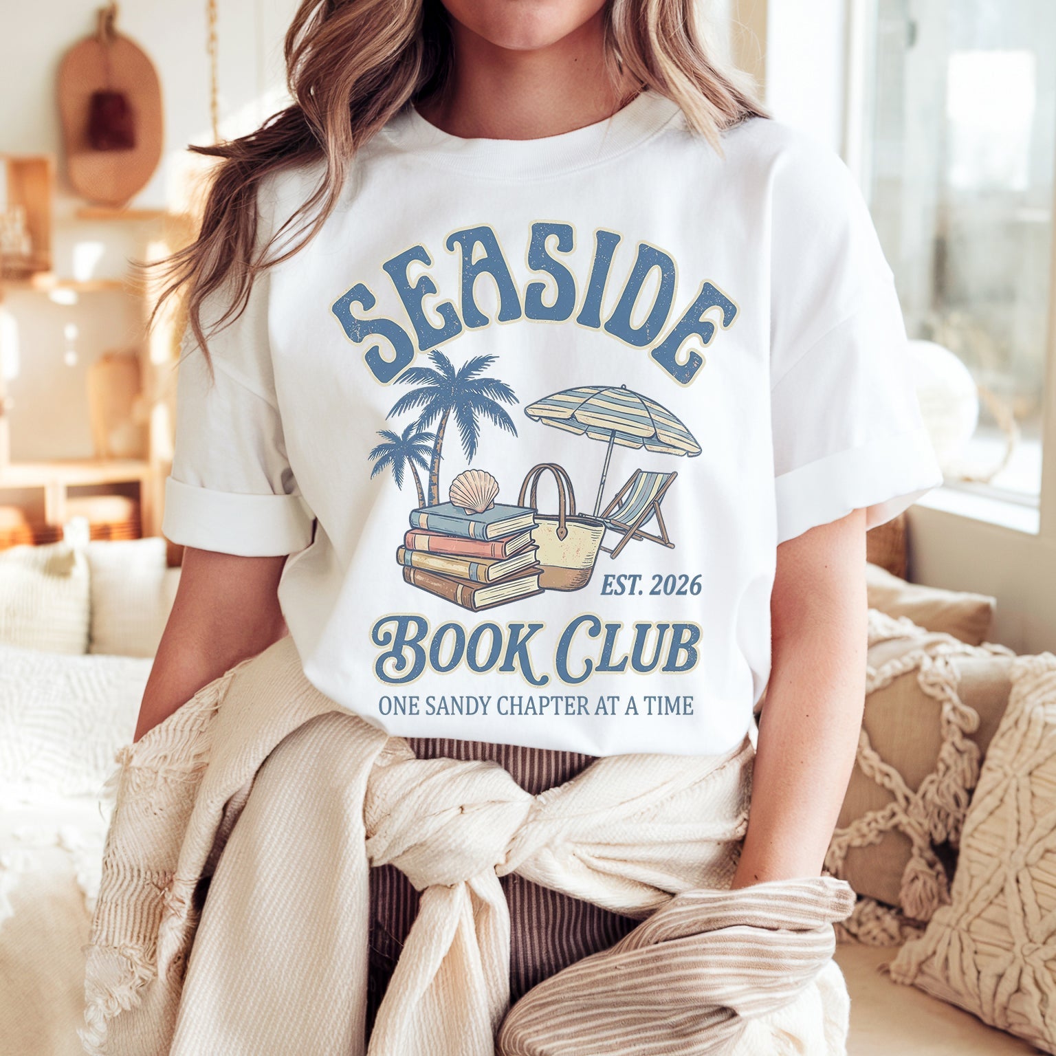 Seaside Book Club T-shirt