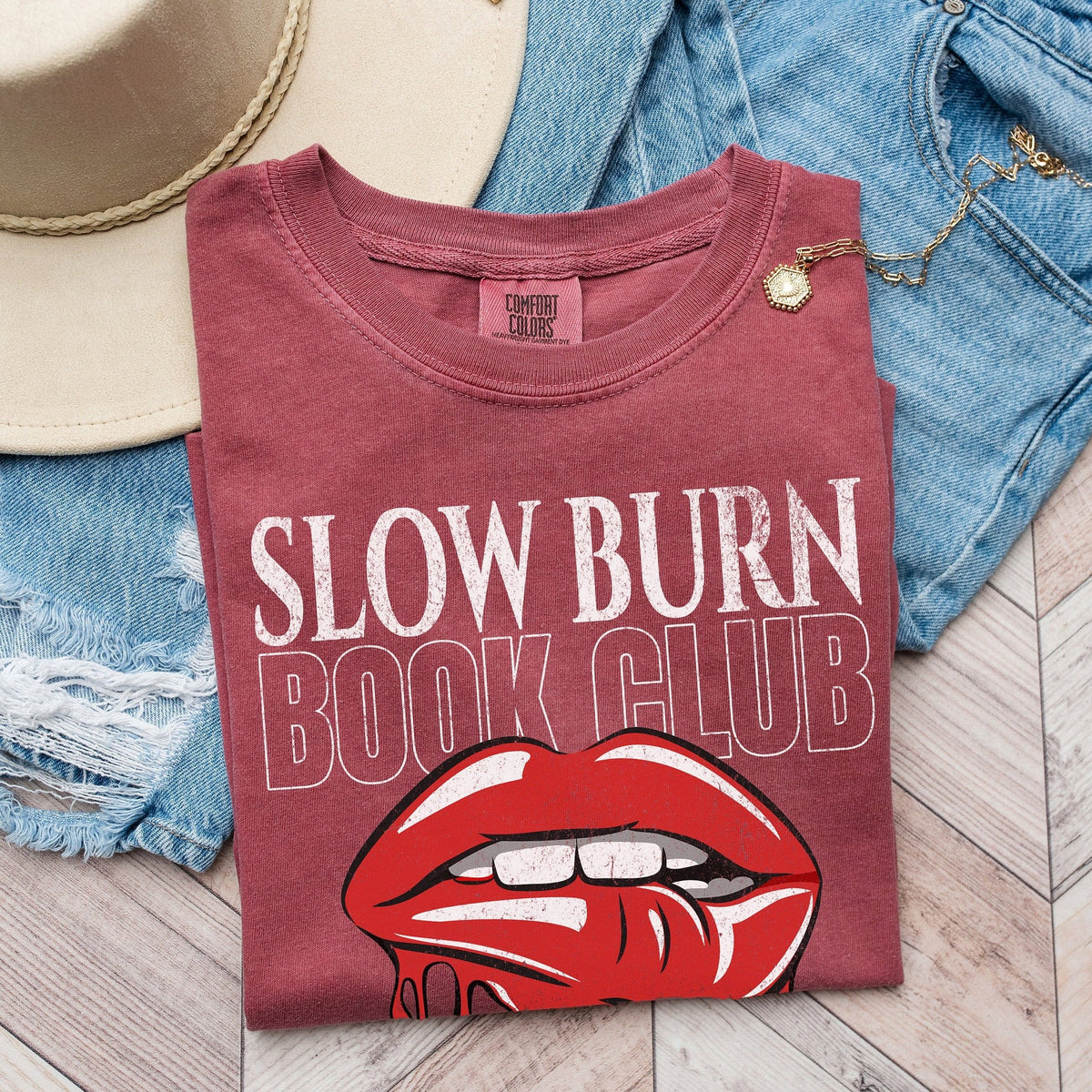 Slow burn book club shirt