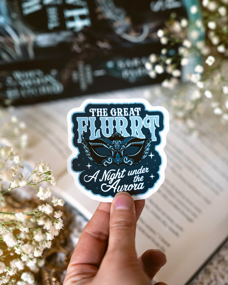 The Great Flurrt Sticker| Officially Licensed When the Moon Hatched Merch