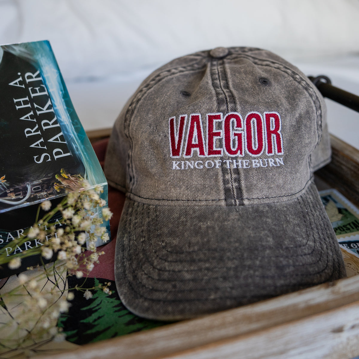 Kaan Vaegor Vintage Hat | Officially Licensed Merch from When the Moon Hatched by Sarah A. Parker.