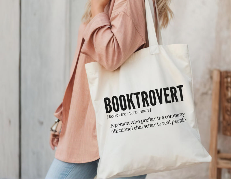 Booktrovert Tote Bag