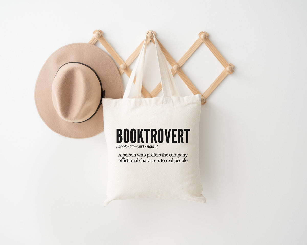 Booktrovert Tote Bag