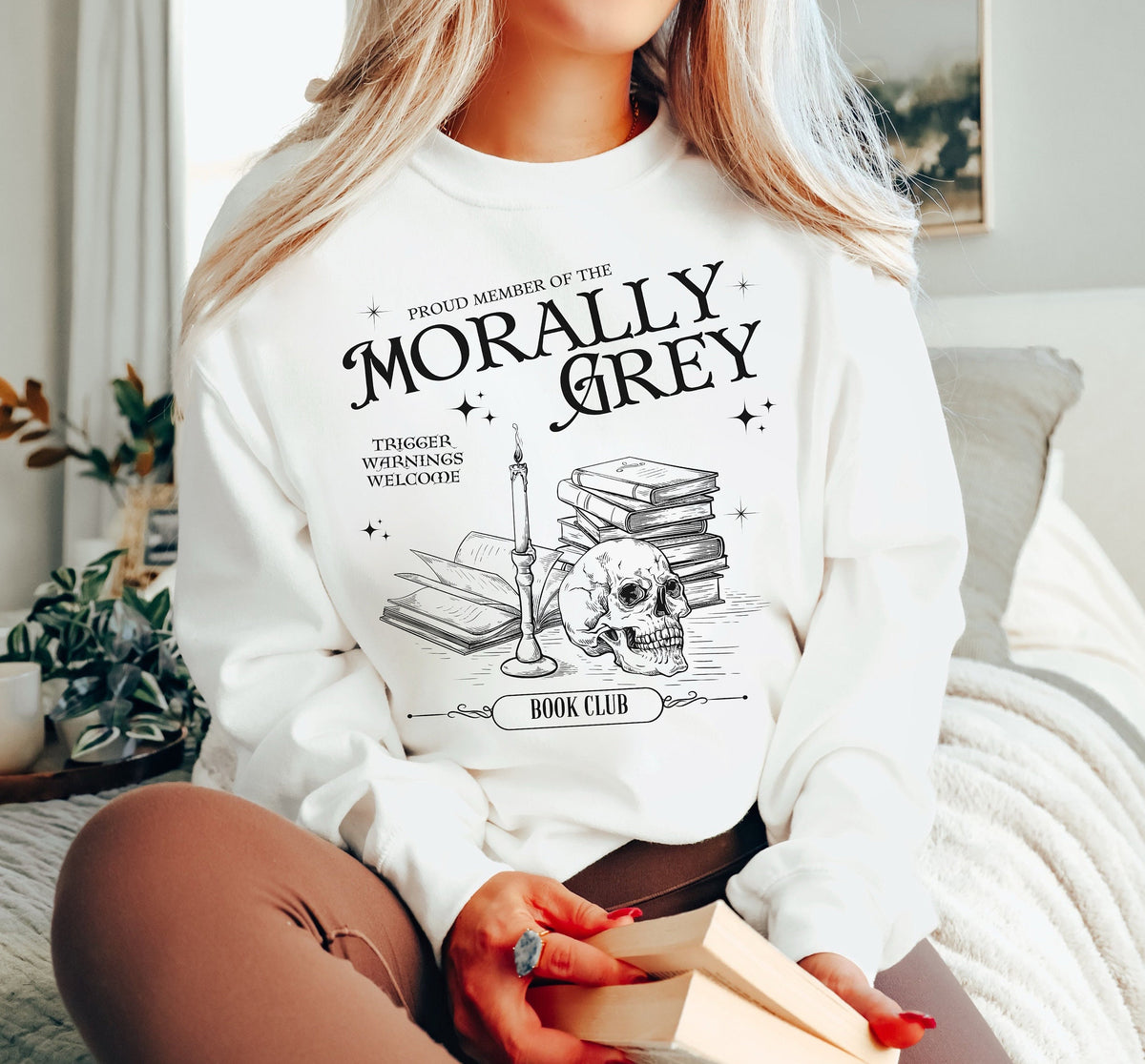 Morally Grey Book Club Sweatshirt