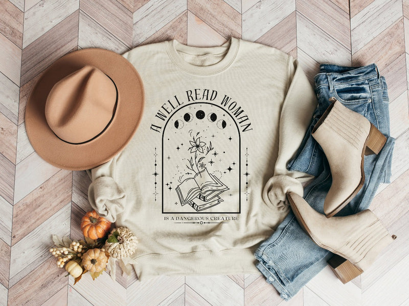 A Well Read Woman Sweatshirt