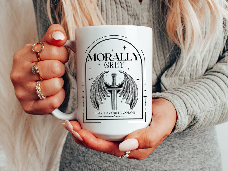 Morally Grey Reader Mug