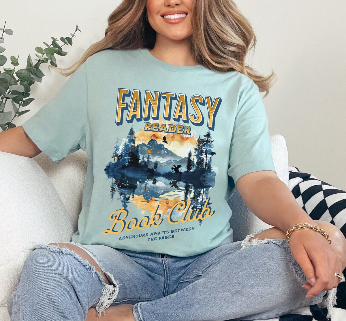 Fantasy Reader Book Club T-Shirt