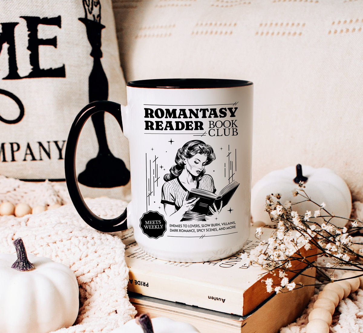 Romantasy Reader Book Club Mug