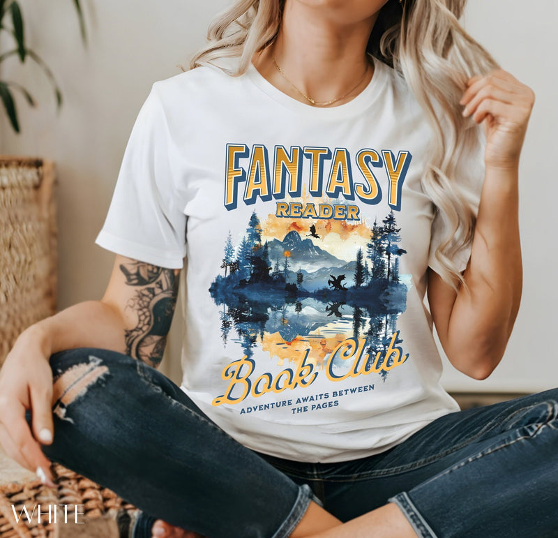 Fantasy Reader Book Club T-Shirt