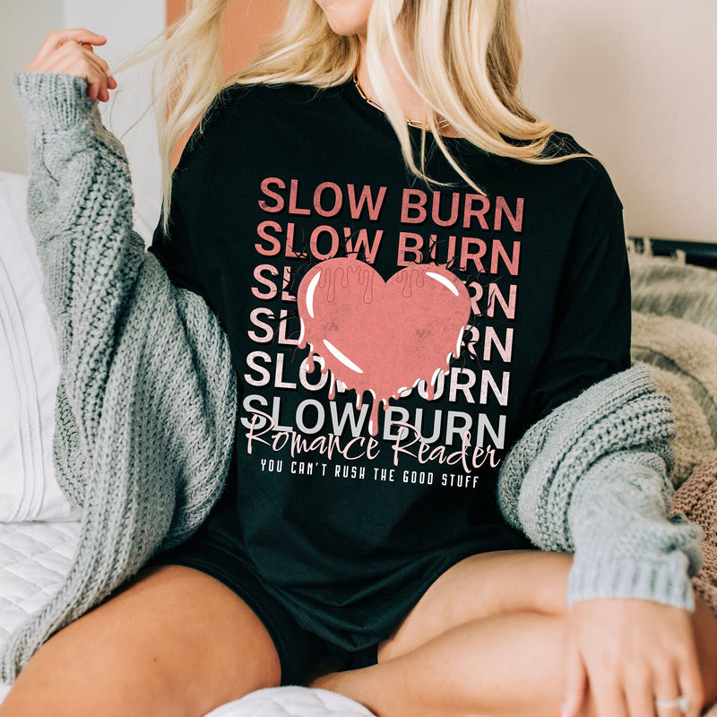 Slow Burn Reader T-Shirt