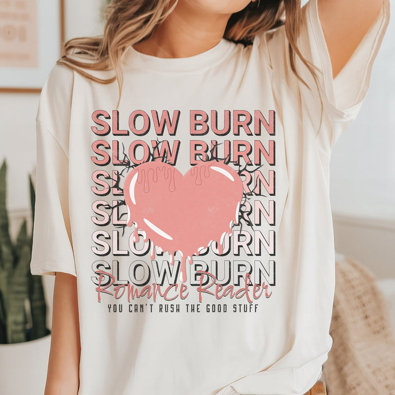 Slow Burn Reader T-Shirt