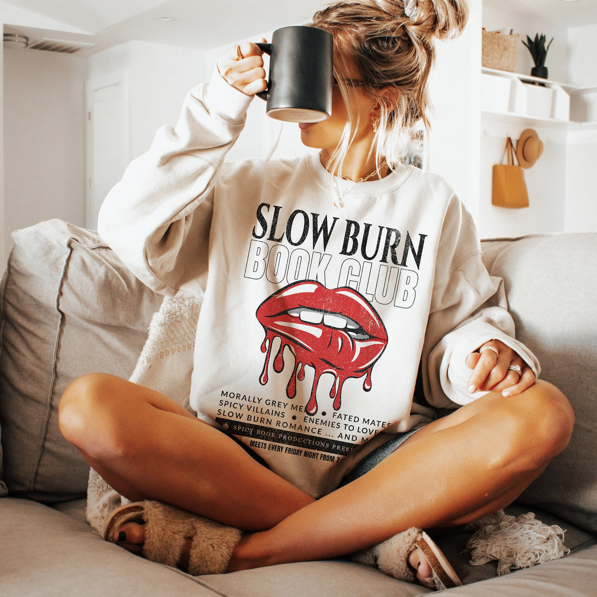 Slow Burn Book Club Sweatshirt