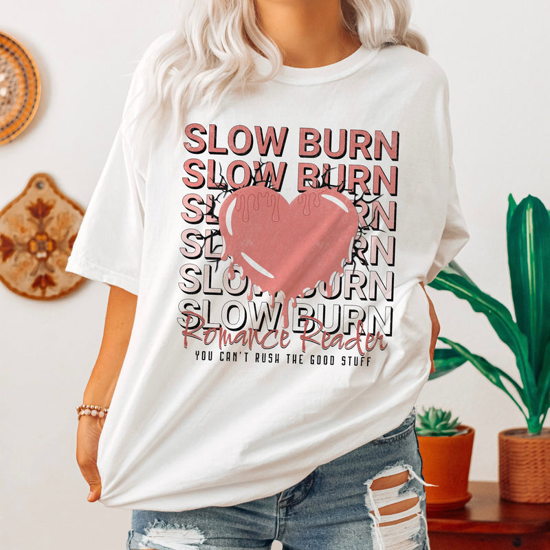 Slow Burn Reader T-Shirt