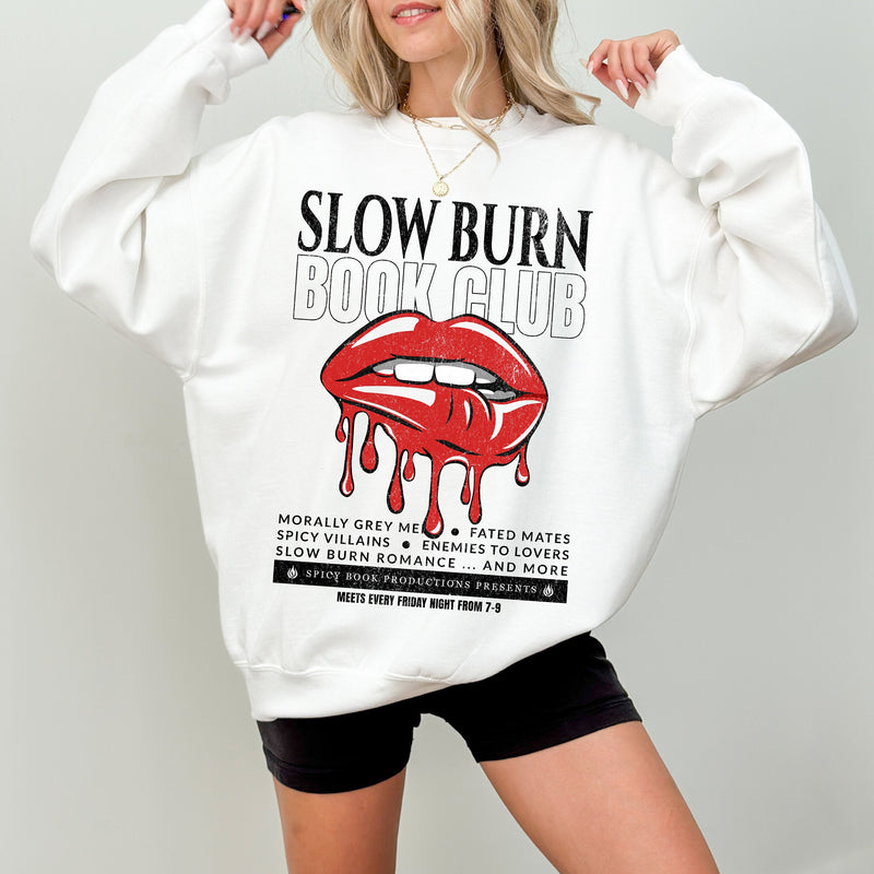 Slow Burn Book Club Sweatshirt